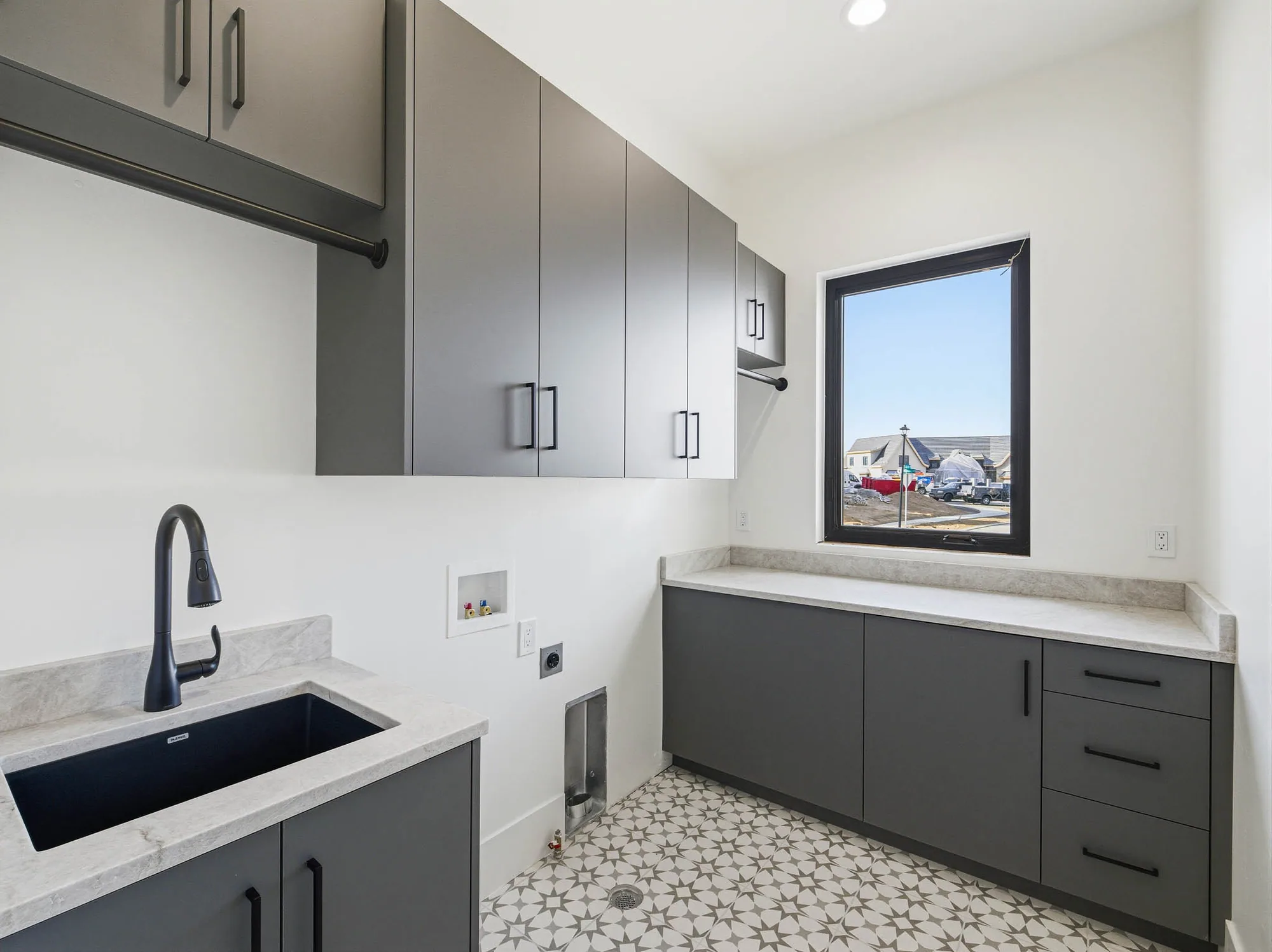 Laundry at Mountain Contemporary in Wasatch Front, Utah