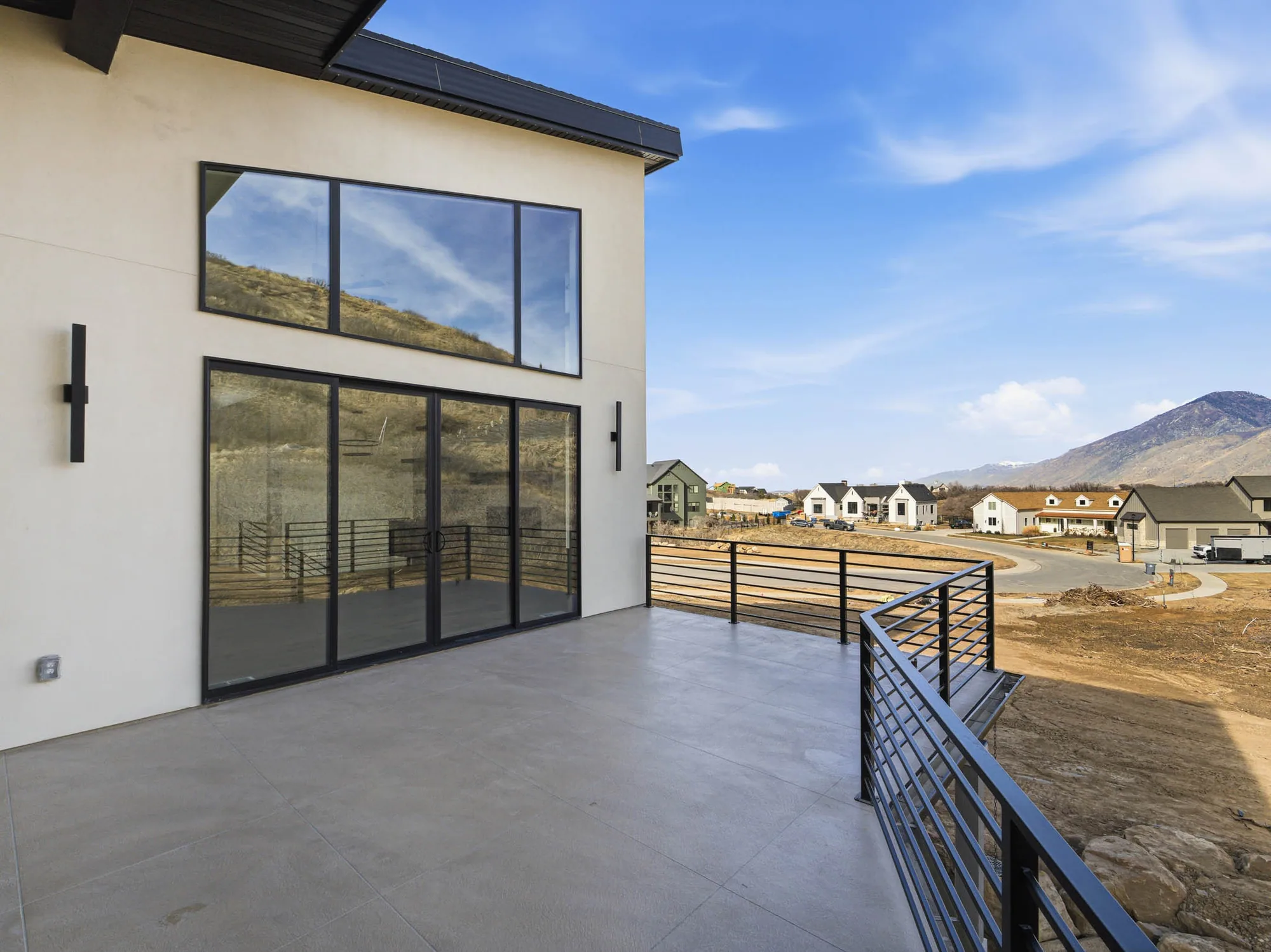 Mountain deck at Mountain Contemporary in Wasatch Front, Utah